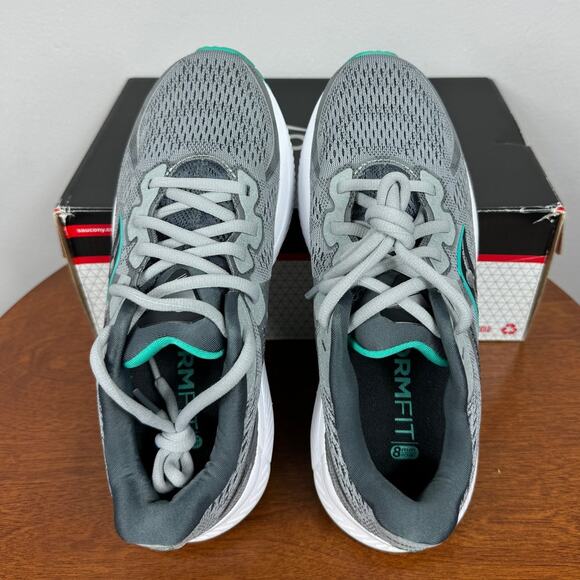 New Saucony Omni 20 Running Sneaker in Alloy/Jade Women's Size 5.5 - Picture 3 of 9